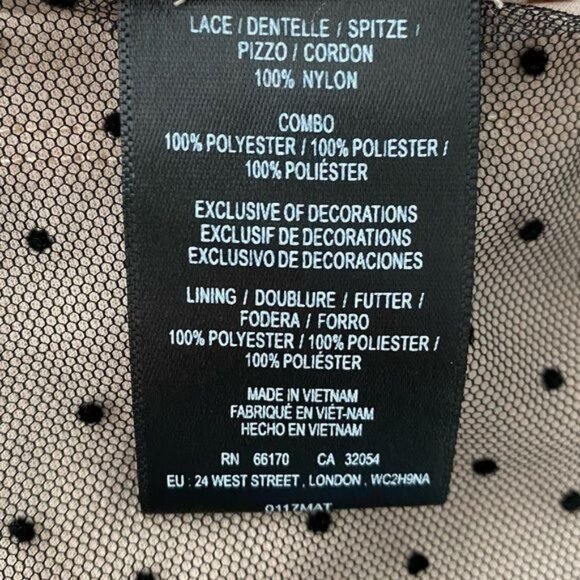 BHLDN Harcourt Dress in Black and Burgundy Size 2 NWT - Picture 12 of 13